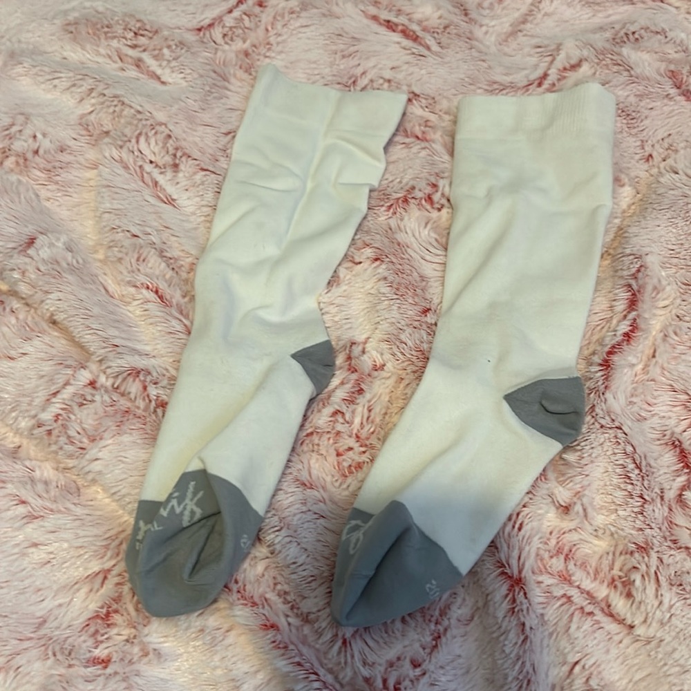 Pregnancy compression socks.